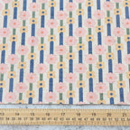 Sallie Tomato Cork Fabric - Daisy Chain - 1/2 yd