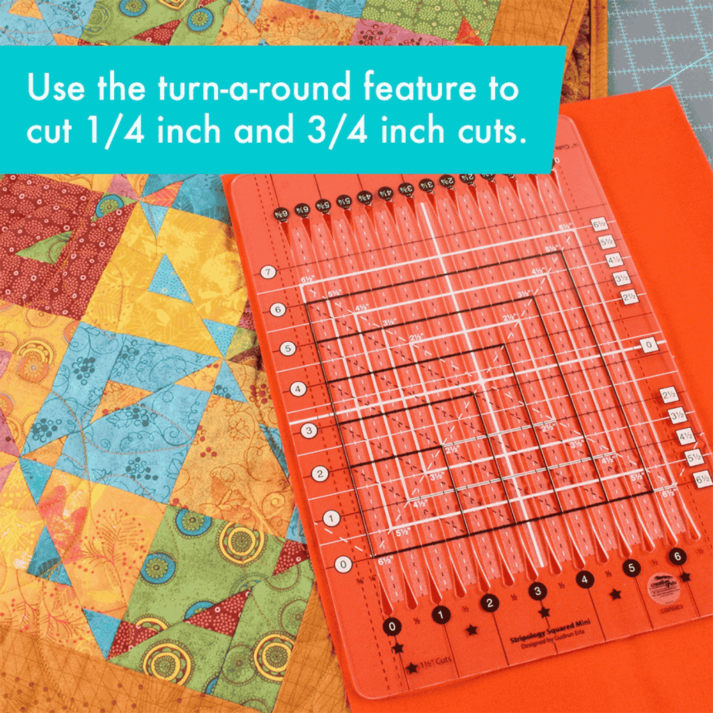 Creative Grids Stripology Mini Quilt Ruler