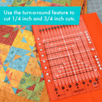 Creative Grids Stripology Mini Quilt Ruler