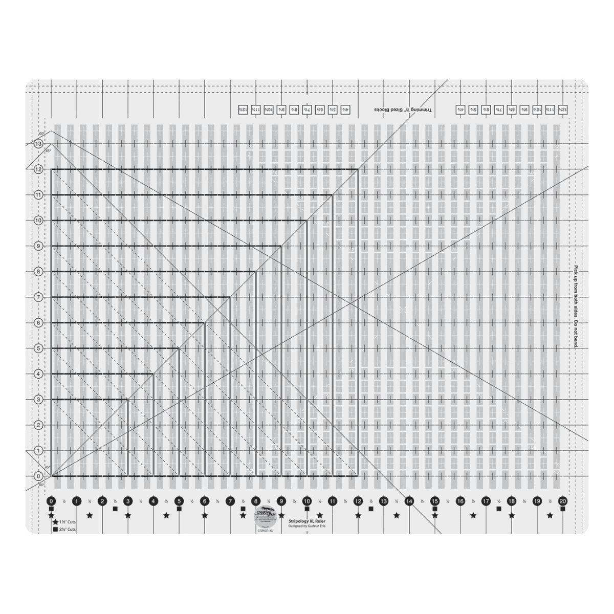 Creative Grids Stripology XL Ruler