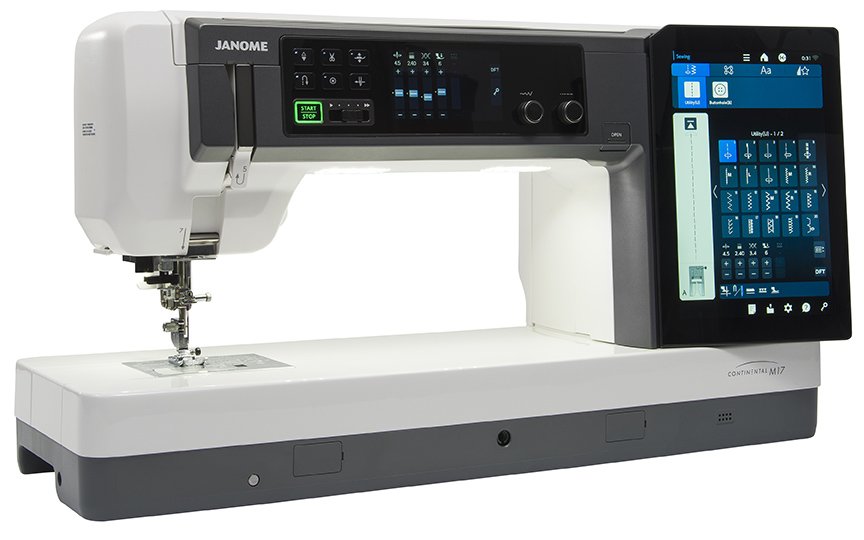 Janome Continental M17 Sewing + Embroidery Machine