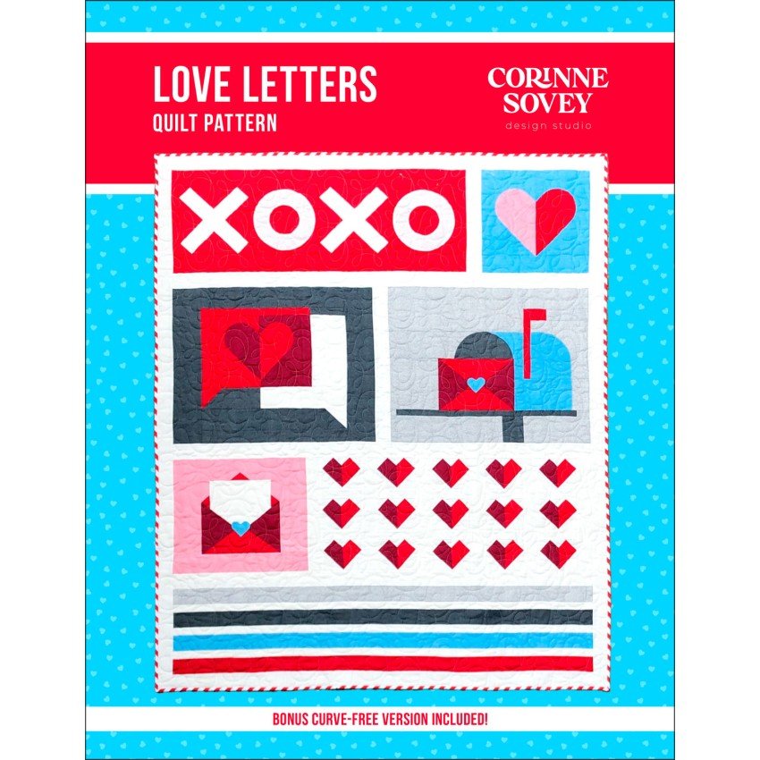 Corinne Sovey  - Love Letters Quilt Pattern  