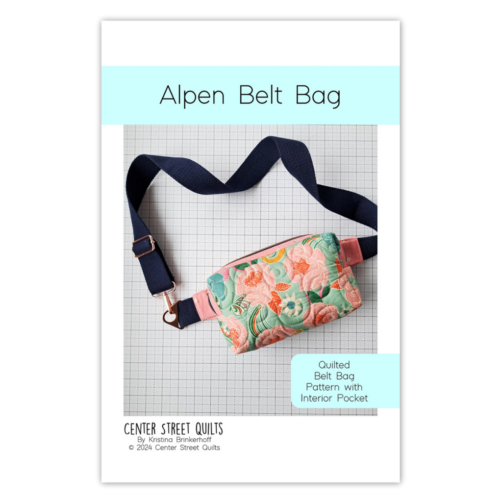 Center Street Quilts - Alpen Bag Pattern