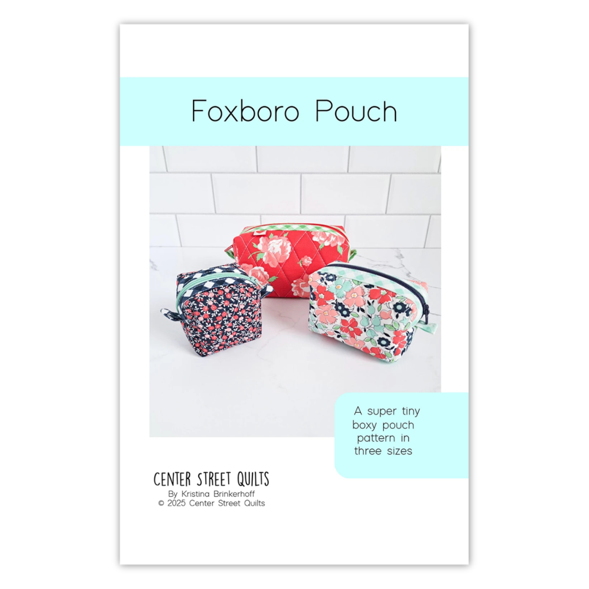 Center Street Quilts - Foxboro Pouch