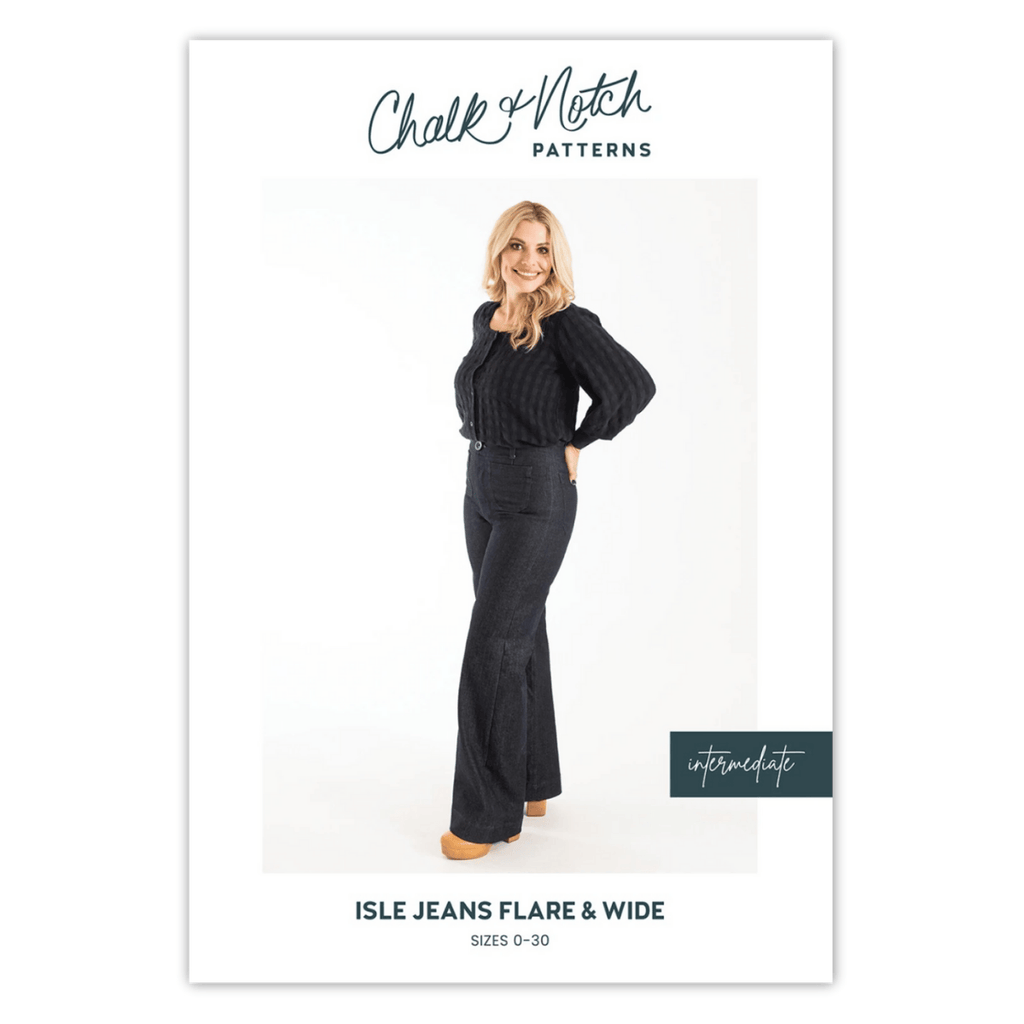 Chalk & Notch - Isle Jeans Pattern