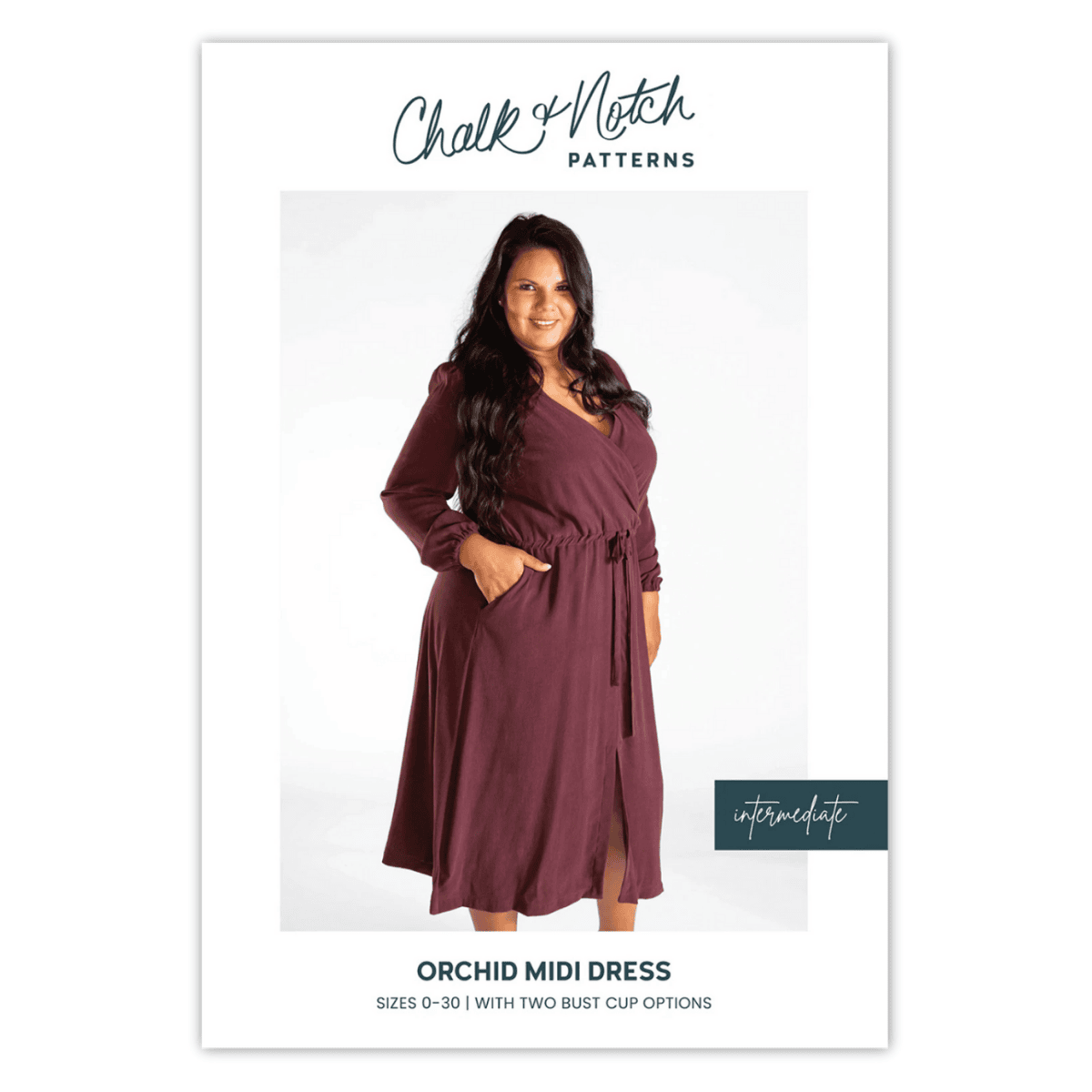 Chalk & Notch - Orchid Midi Dress