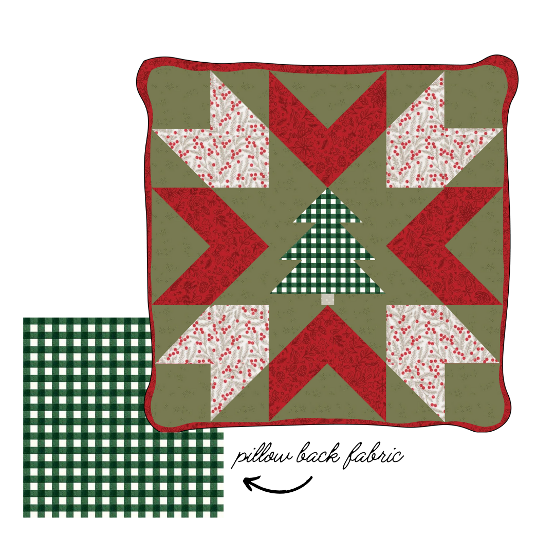 Project Kit: Christmas Barn Star Pillow