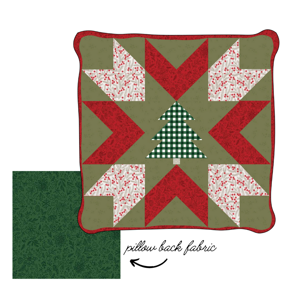 Project Kit: Christmas Barn Star Pillow