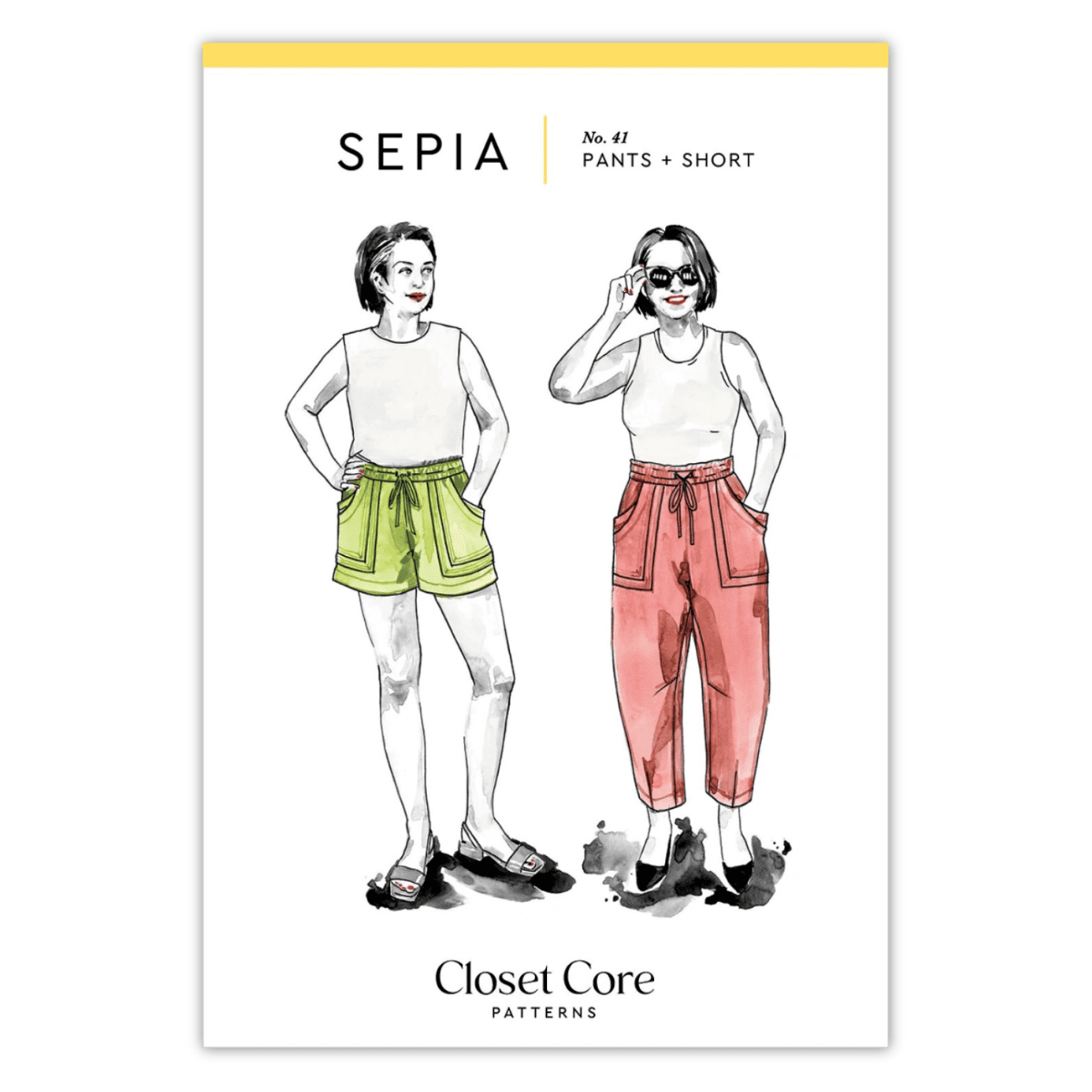 Sepia Core Closet Core Patterns - Sepia Pants and Shorts – Urban Sewciety