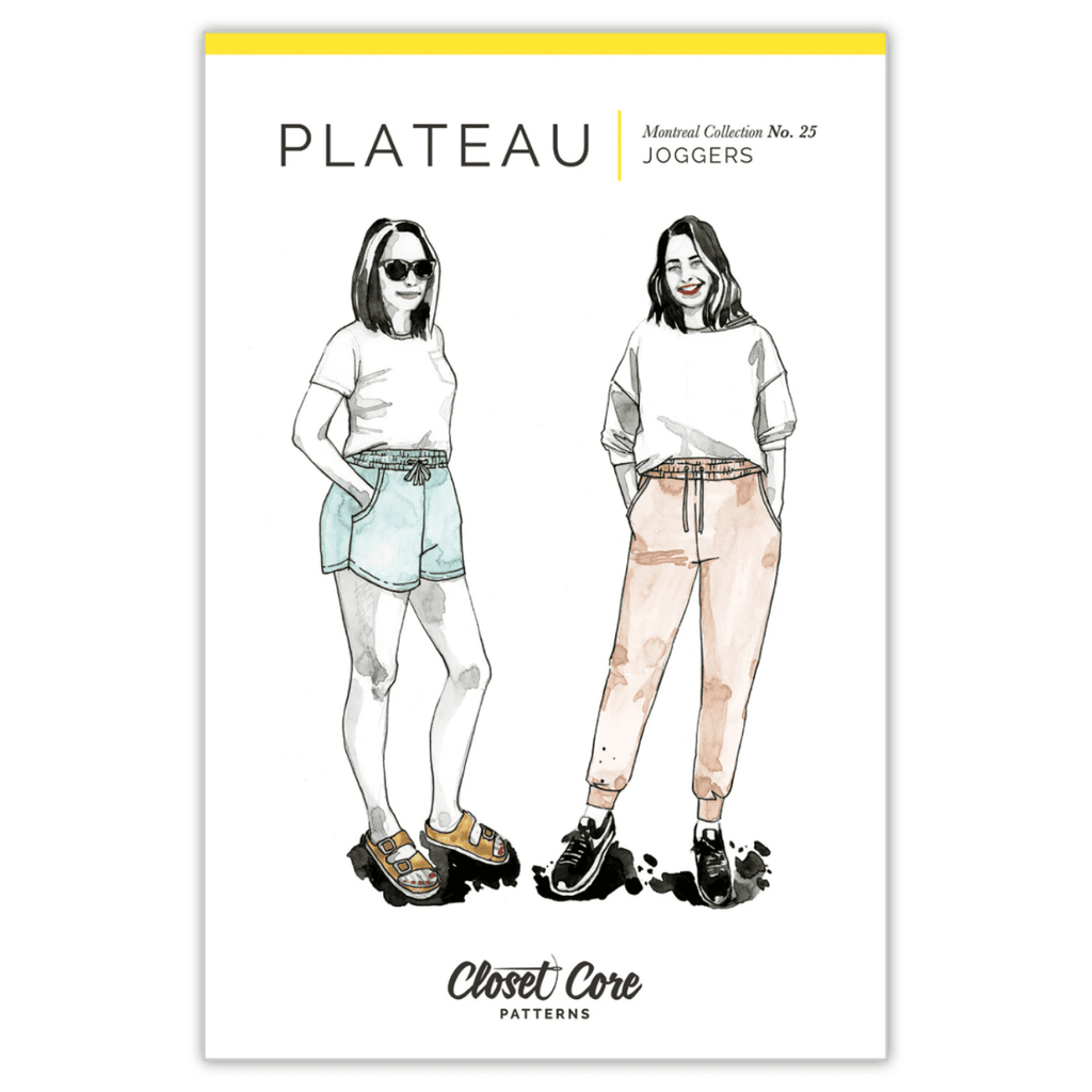 Closet Core Patterns - Plateau Joggers