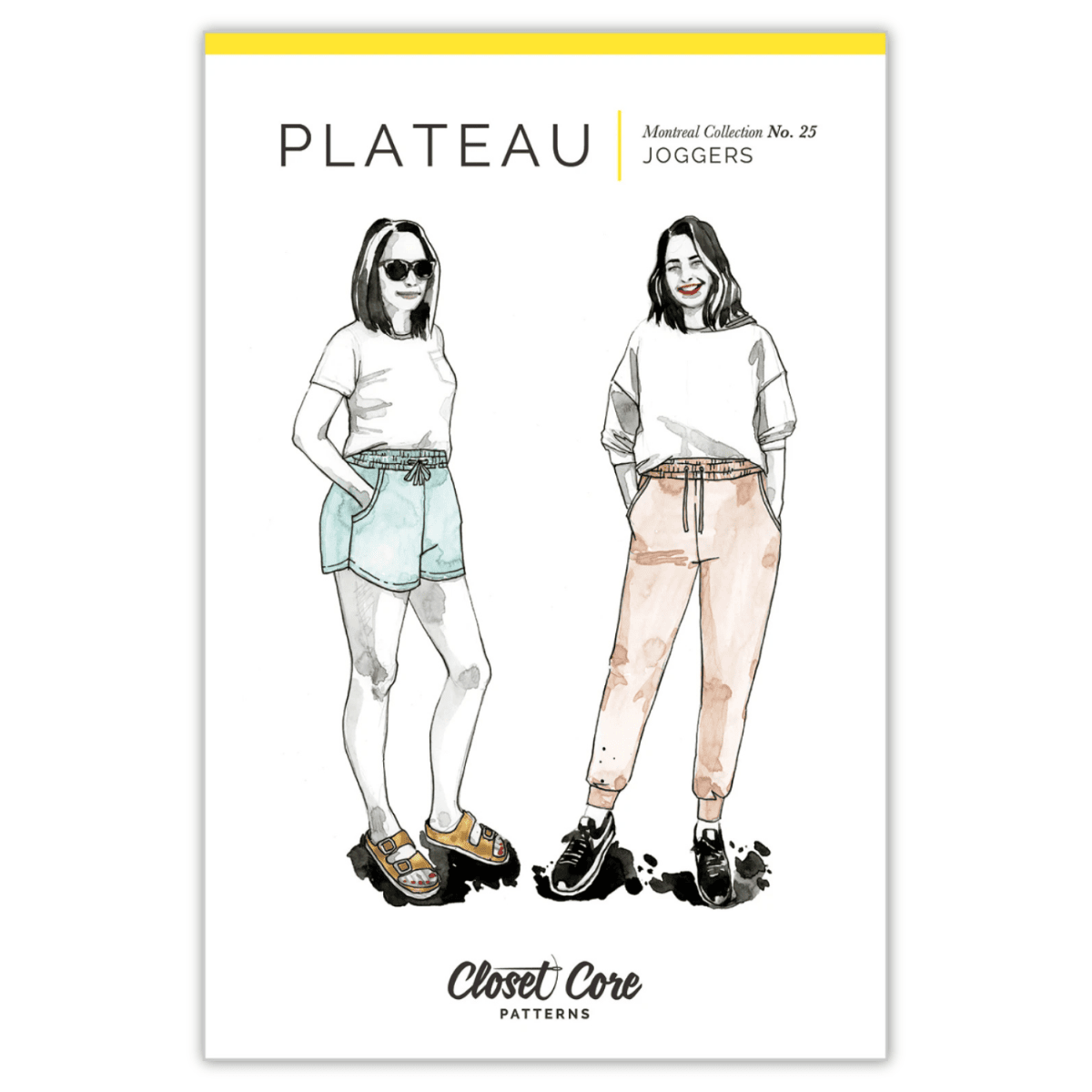 Closet Core Patterns - Plateau Joggers