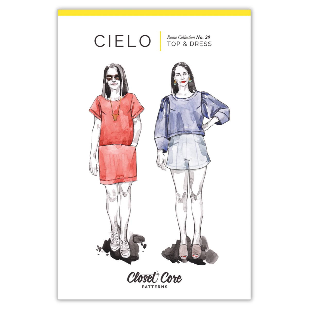 Closet Core Patterns - Cielo Top & Dress