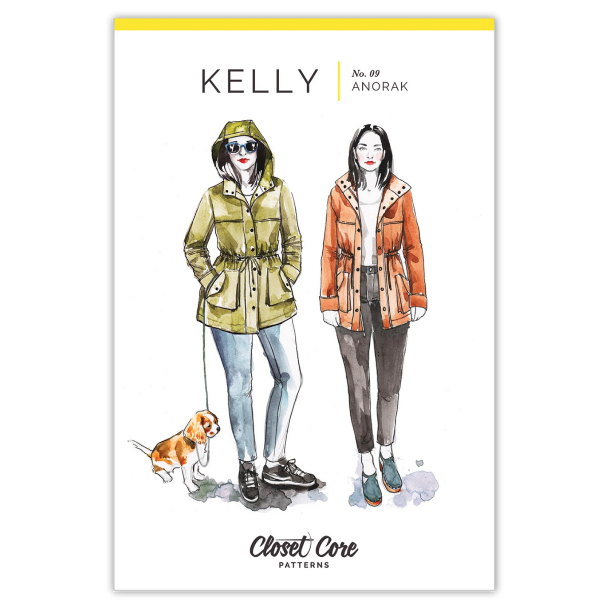 Closet Core Patterns - Kelly Anorak Jacket