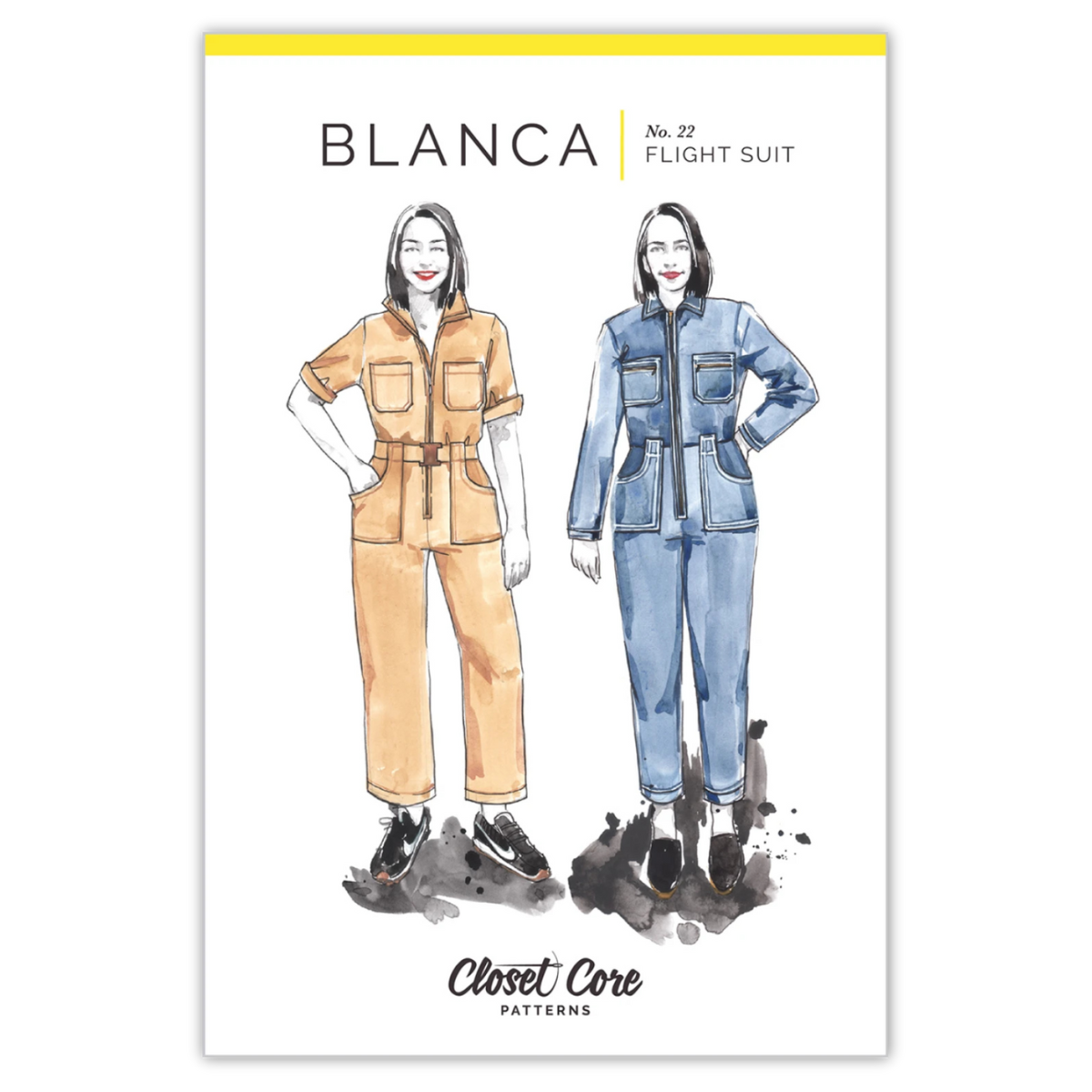 Closet Core Patterns - Blanca Flight Suit