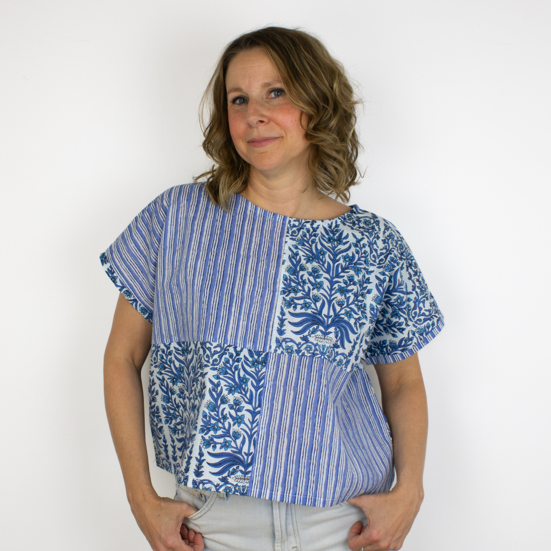 colorblock set t-shirt