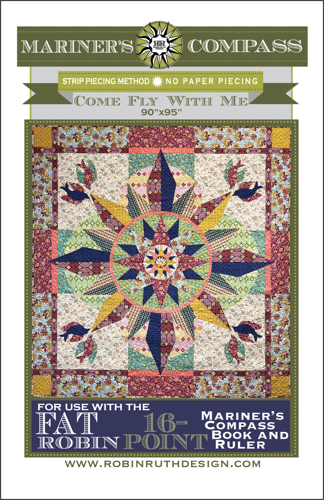 Come Fly With Me Quilt Pattern 