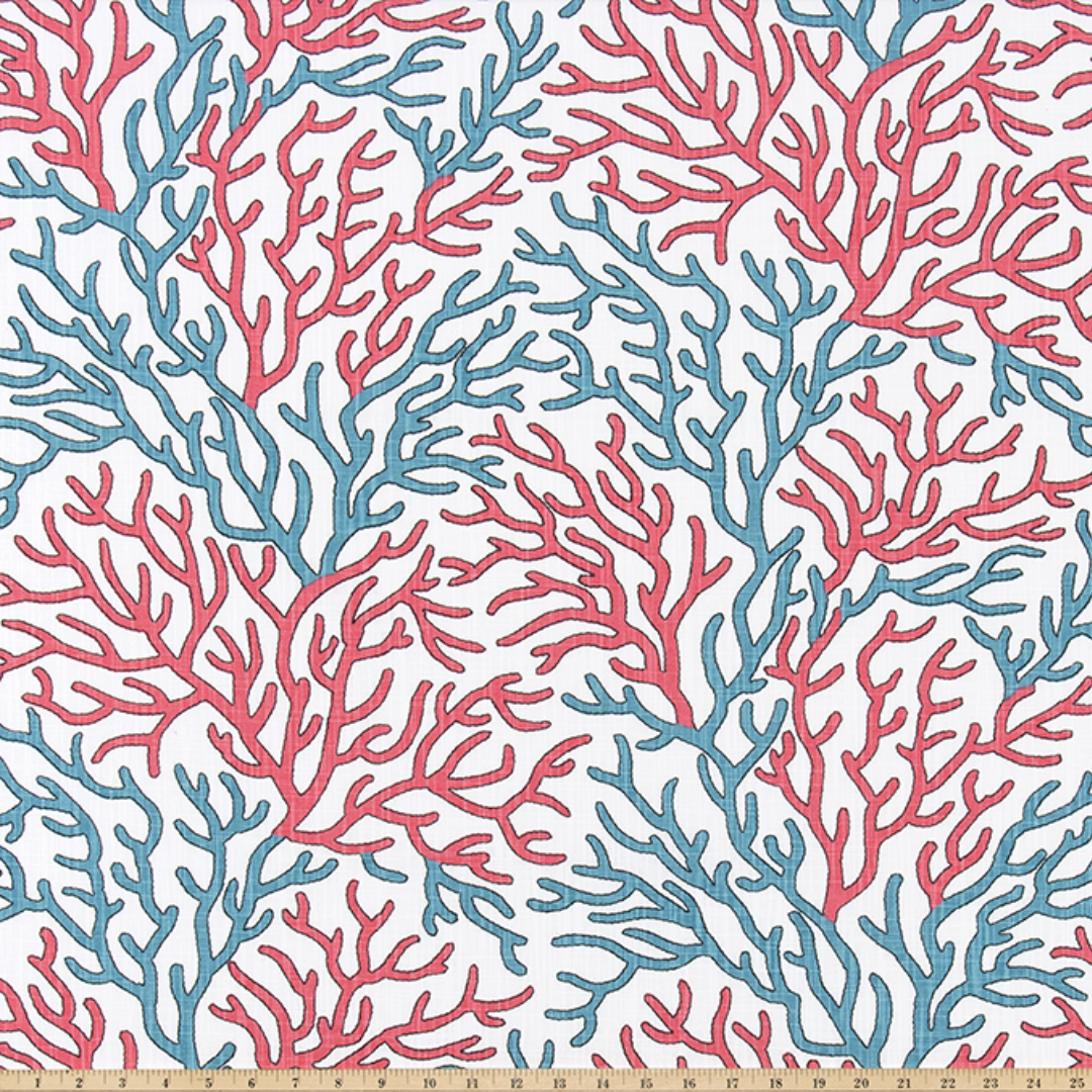 Upholstery Luxe Canvas - Coral Reef - Maui