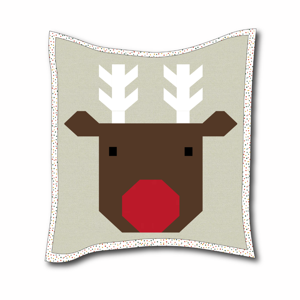 Project Kit: Merry Reindeer Pillow