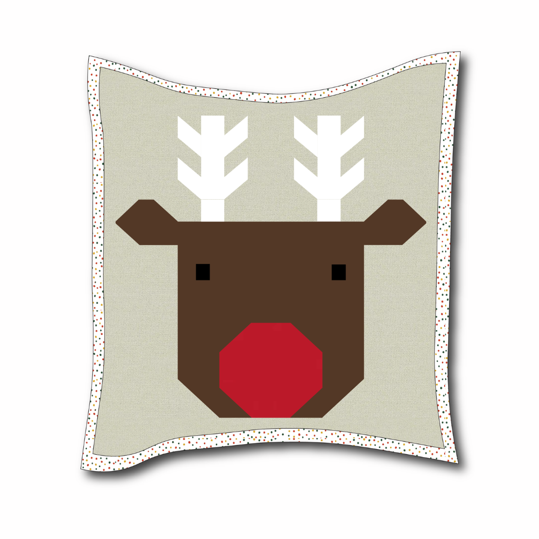 Project Kit: Merry Reindeer Pillow