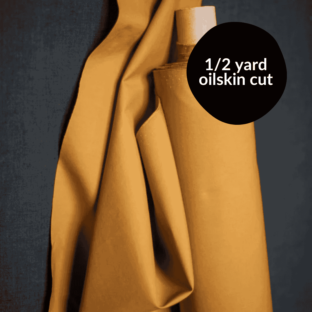 Half Yard Cuts - Organic Cotton Dry Oilskin