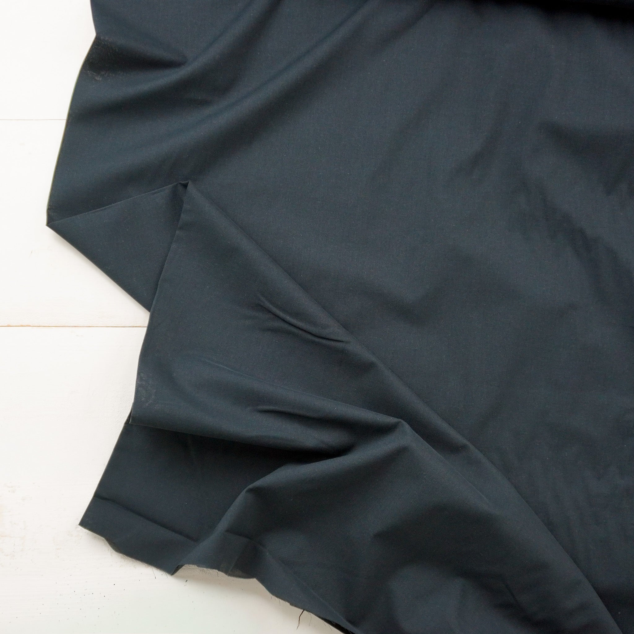 Cotton Voile - Solid Black