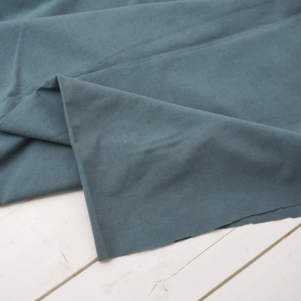Crumple Cotton - Teal