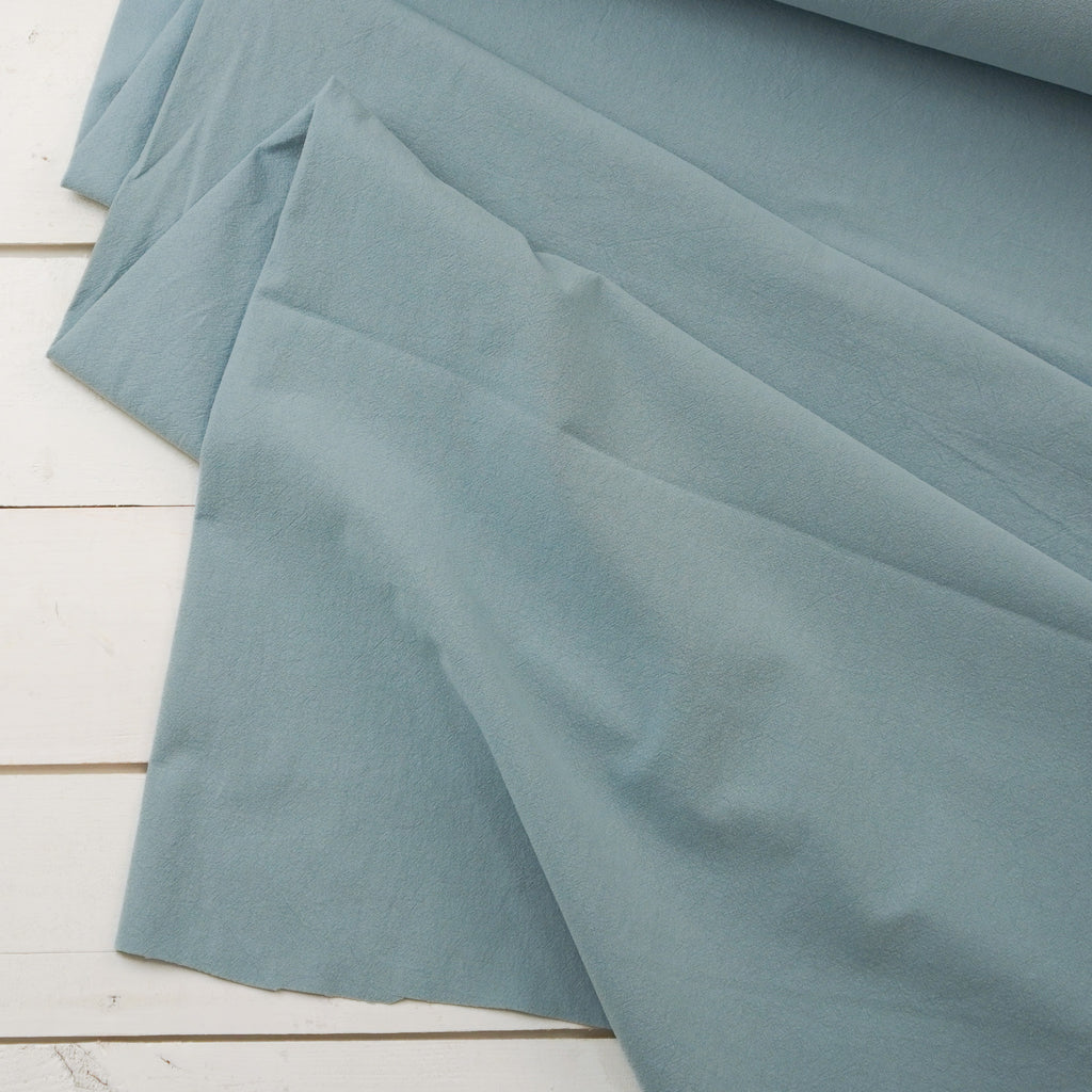 Crumple Cotton - Blue Jeans