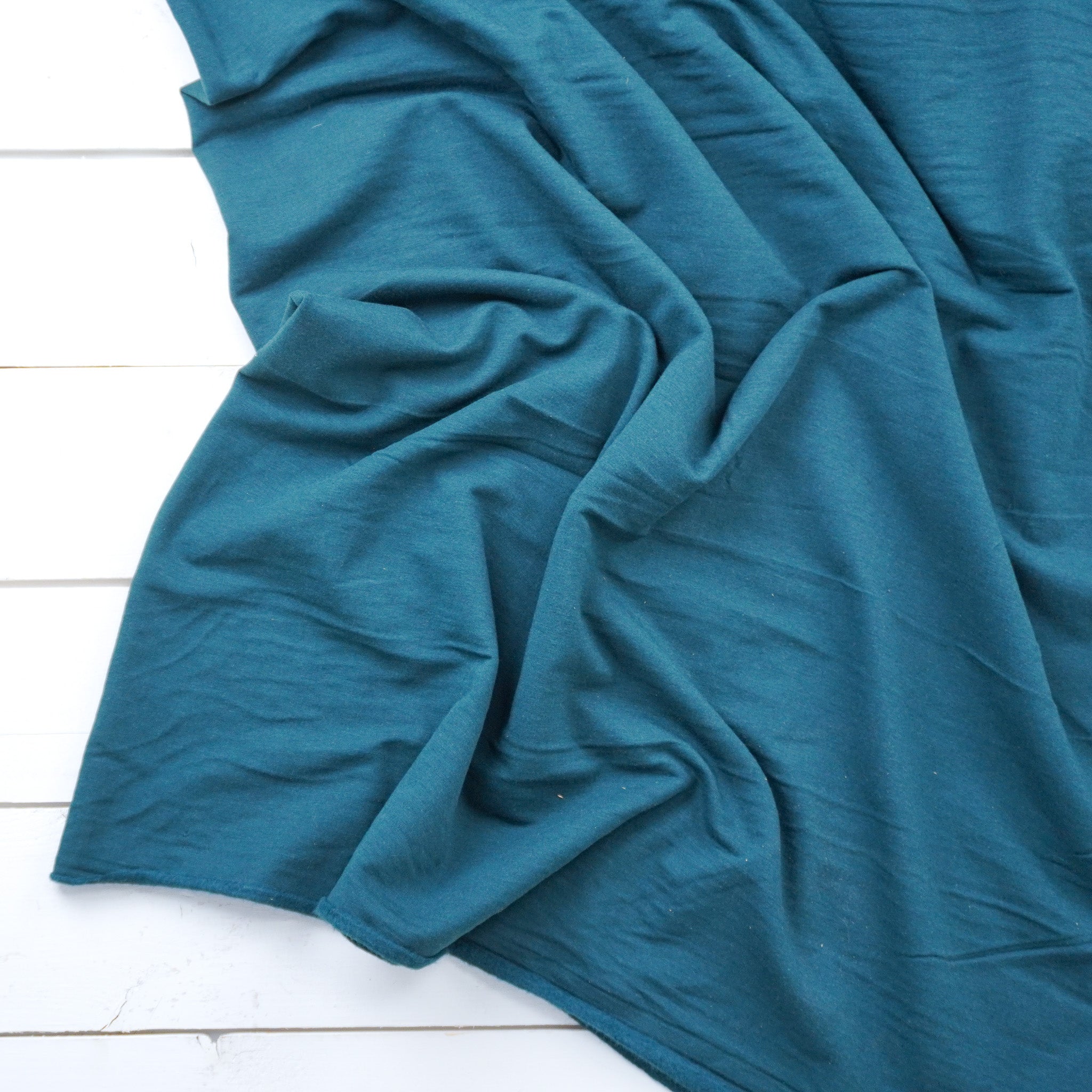 Bamboo Dream Fleece - Peacock