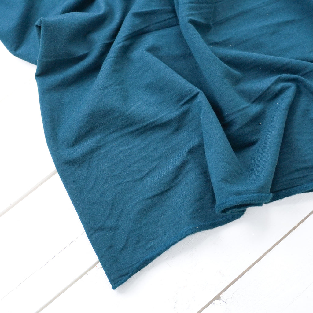 Bamboo Dream Fleece - Peacock