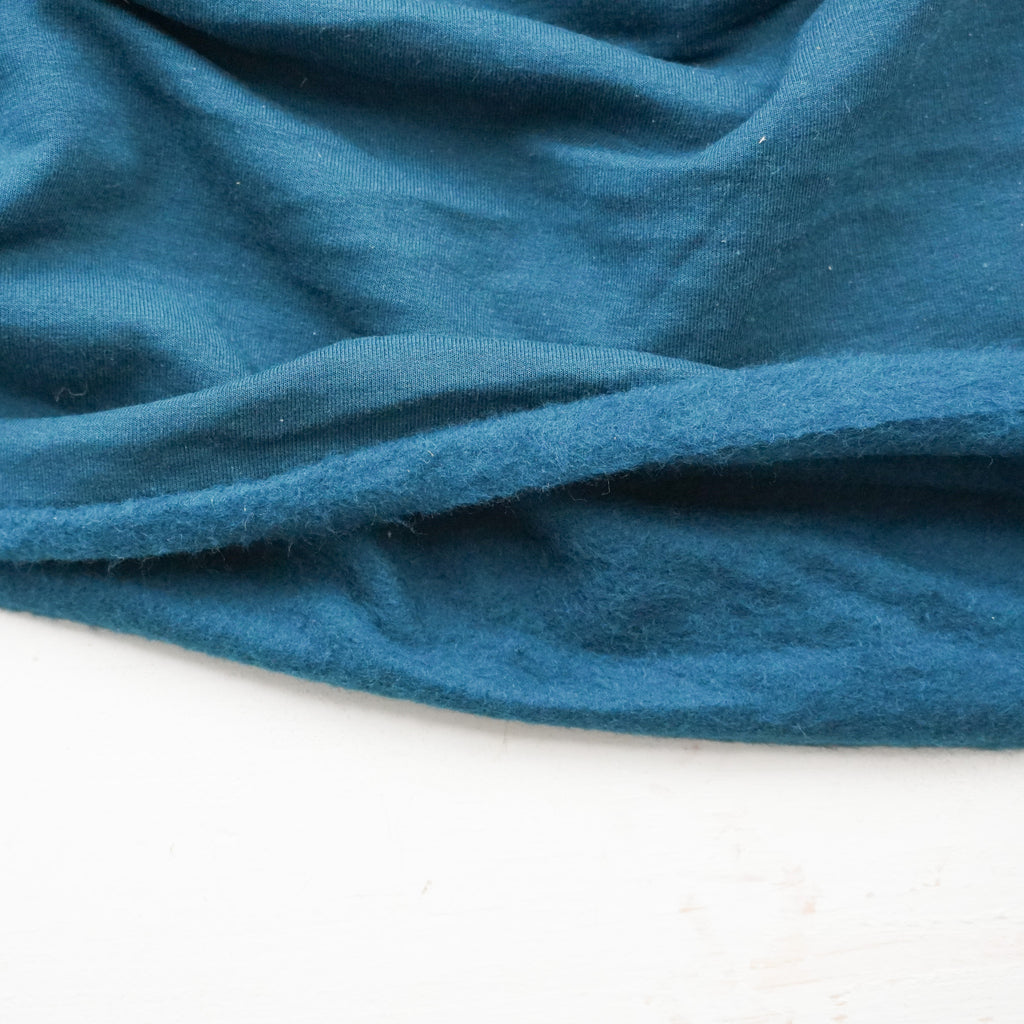 Bamboo Dream Fleece - Peacock