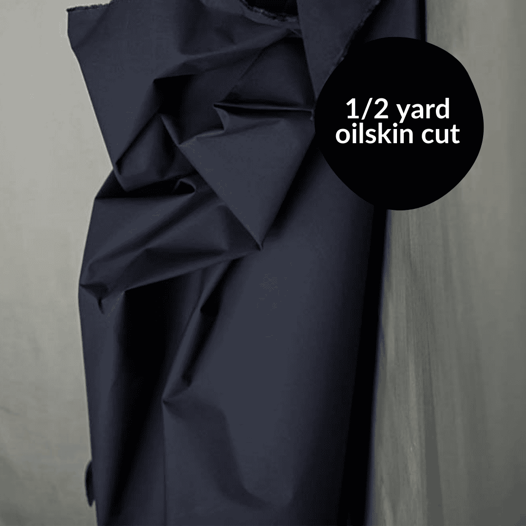 Half Yard Cuts - Organic Cotton Dry Oilskin