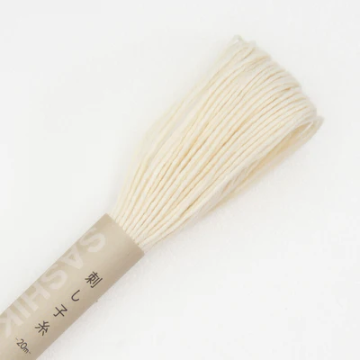 Olympus Sashiko Thread (Small Skein) - Deep Ivory