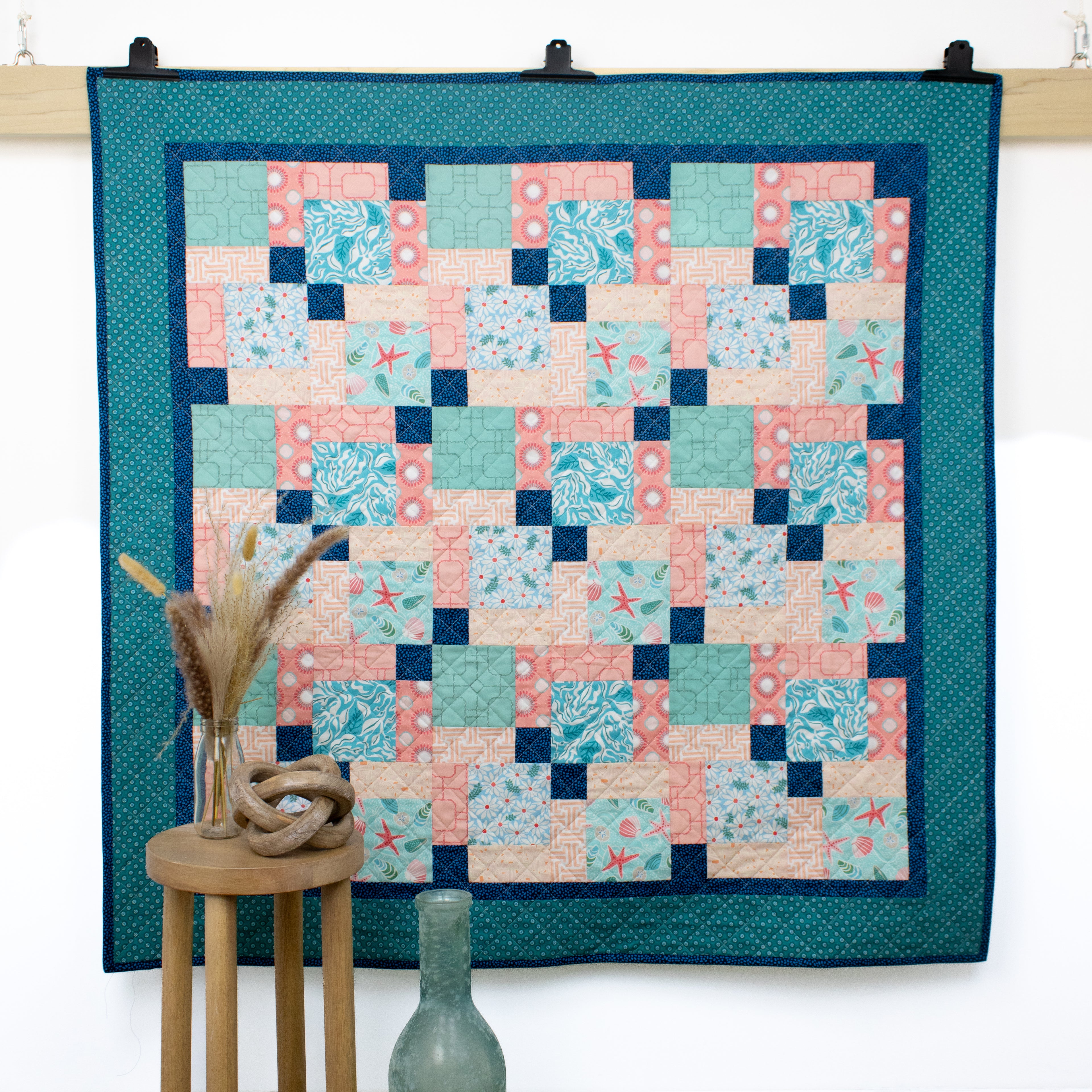 disappearing 9-patch quilt