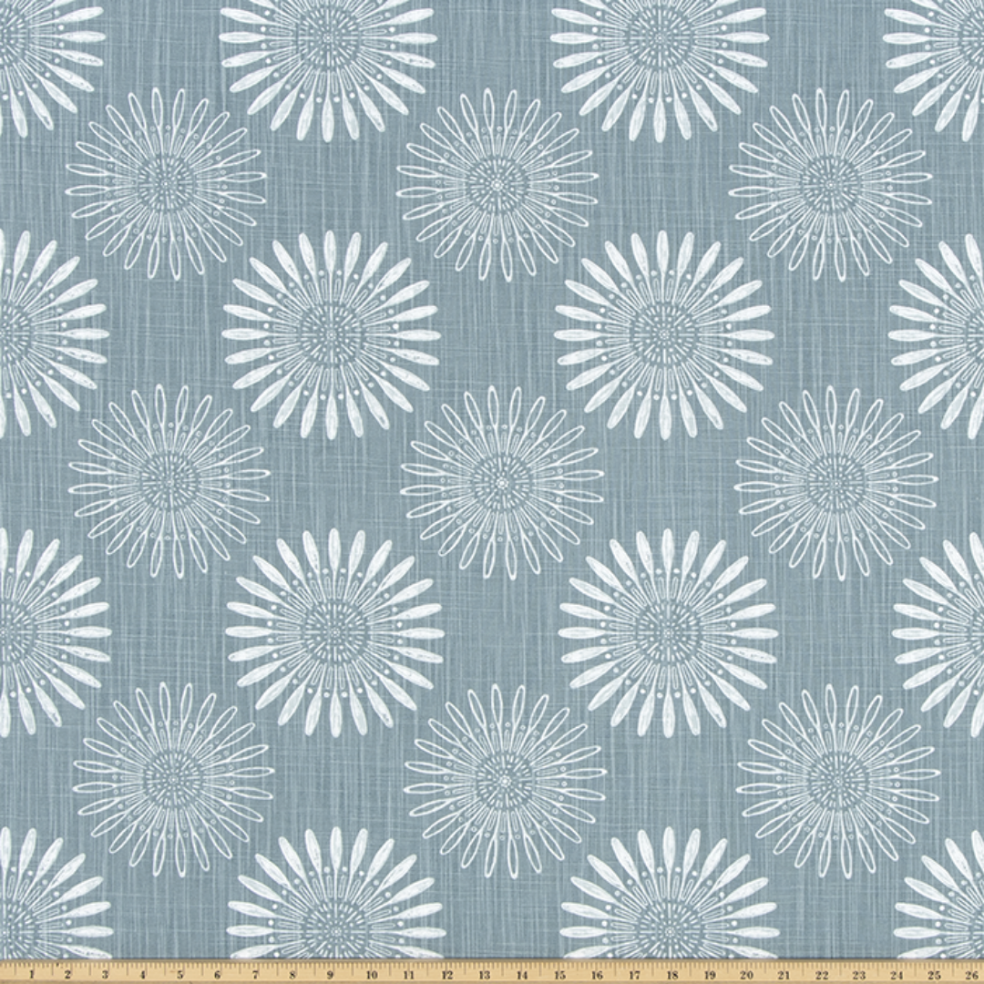 Upholstery Luxe Canvas - Diva - Lagoon