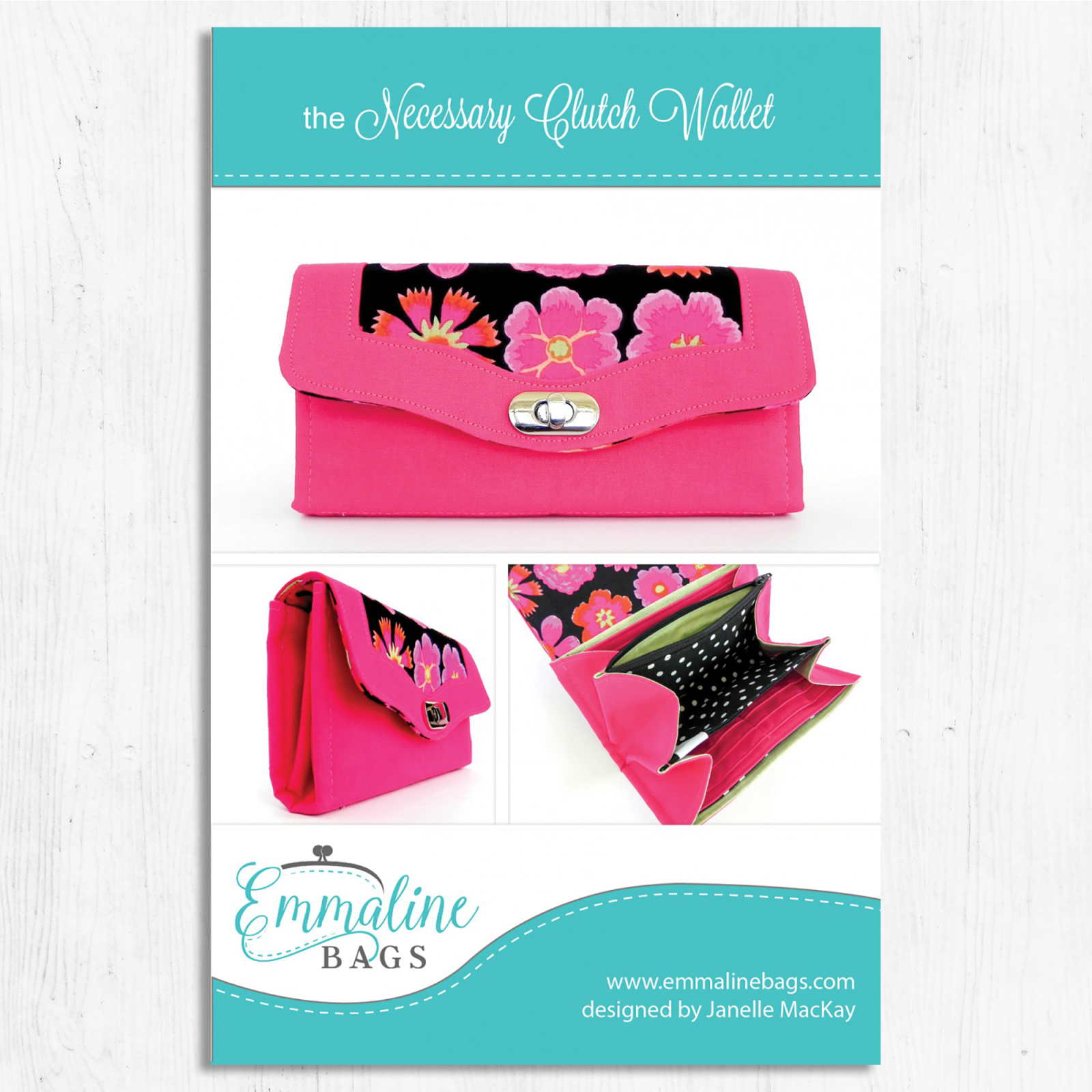 Emmaline Bags - The Necessary Clutch Wallet