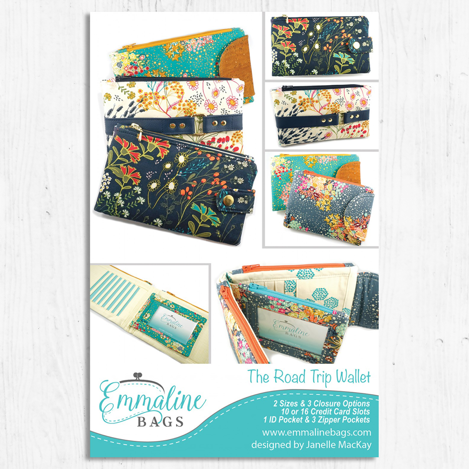 Emmaline Bags - The Road Trip Wallet