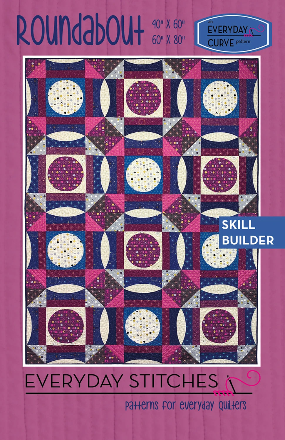 Everyday Stitches - Roundabout Quilt Pattern