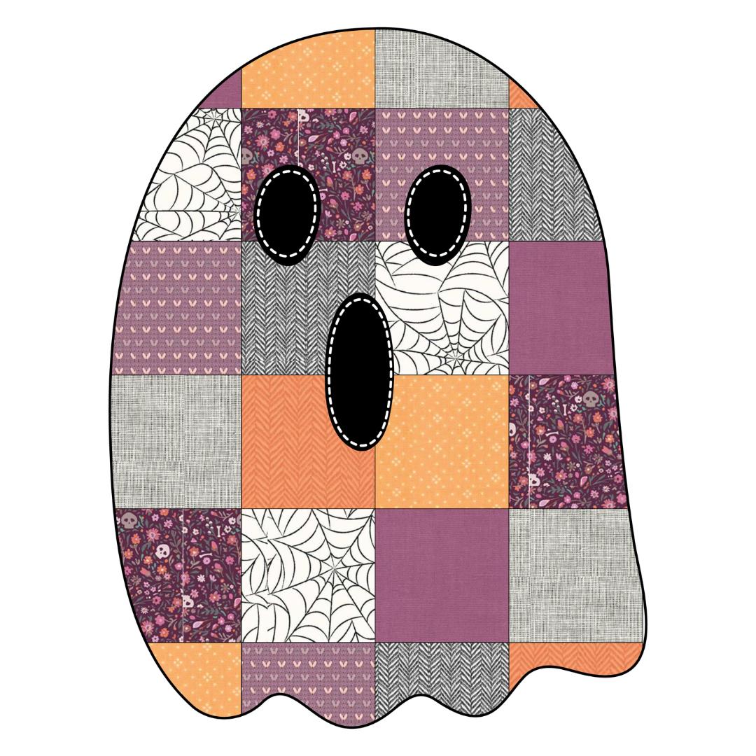 Project Kit: Patchwork Boo Applique