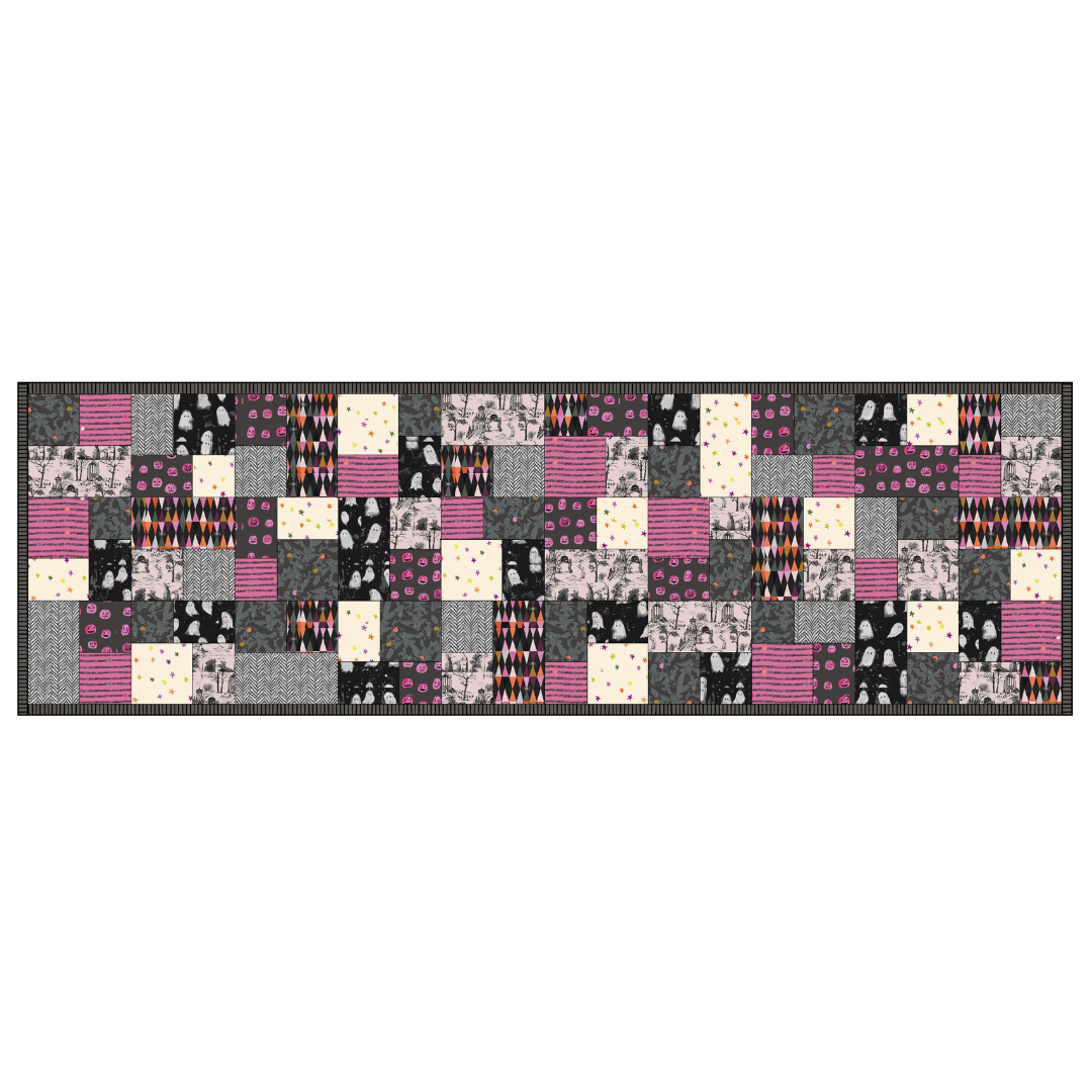 Halloween Project Kit : Mini Brick Road Table Runner