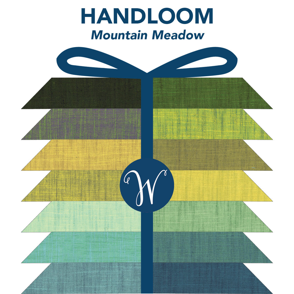 FQ Bundle - Handloom Color Stories - Mountain Meadow - 16 pieces