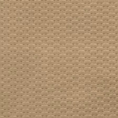 Sallie Tomato Weave Faux Leather - Beige - 1/2 yard