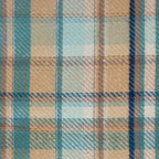 Highlands Flannel - Royal Plaid - Horizon