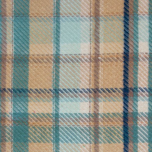 Highlands Flannel - Royal Plaid - Horizon