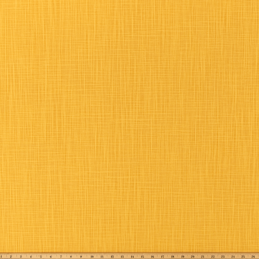 Upholstery Slub Canvas - Faulkner - Brazilian Yellow