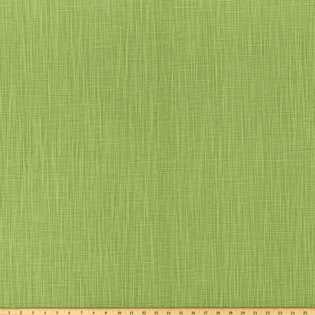 Upholstery Slub Canvas - Faulkner - Kale