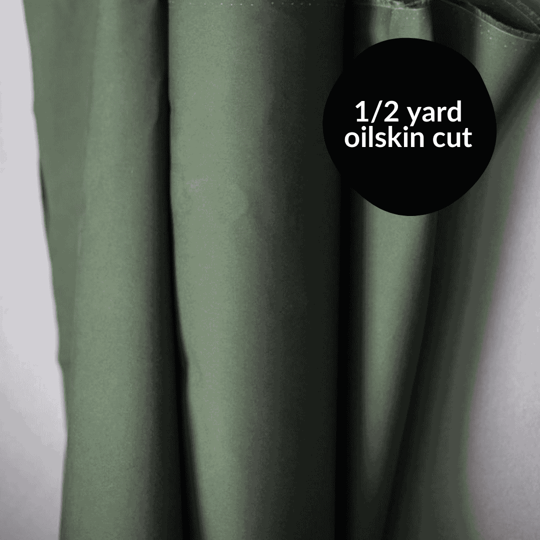 Half Yard Cuts - Organic Cotton Dry Oilskin