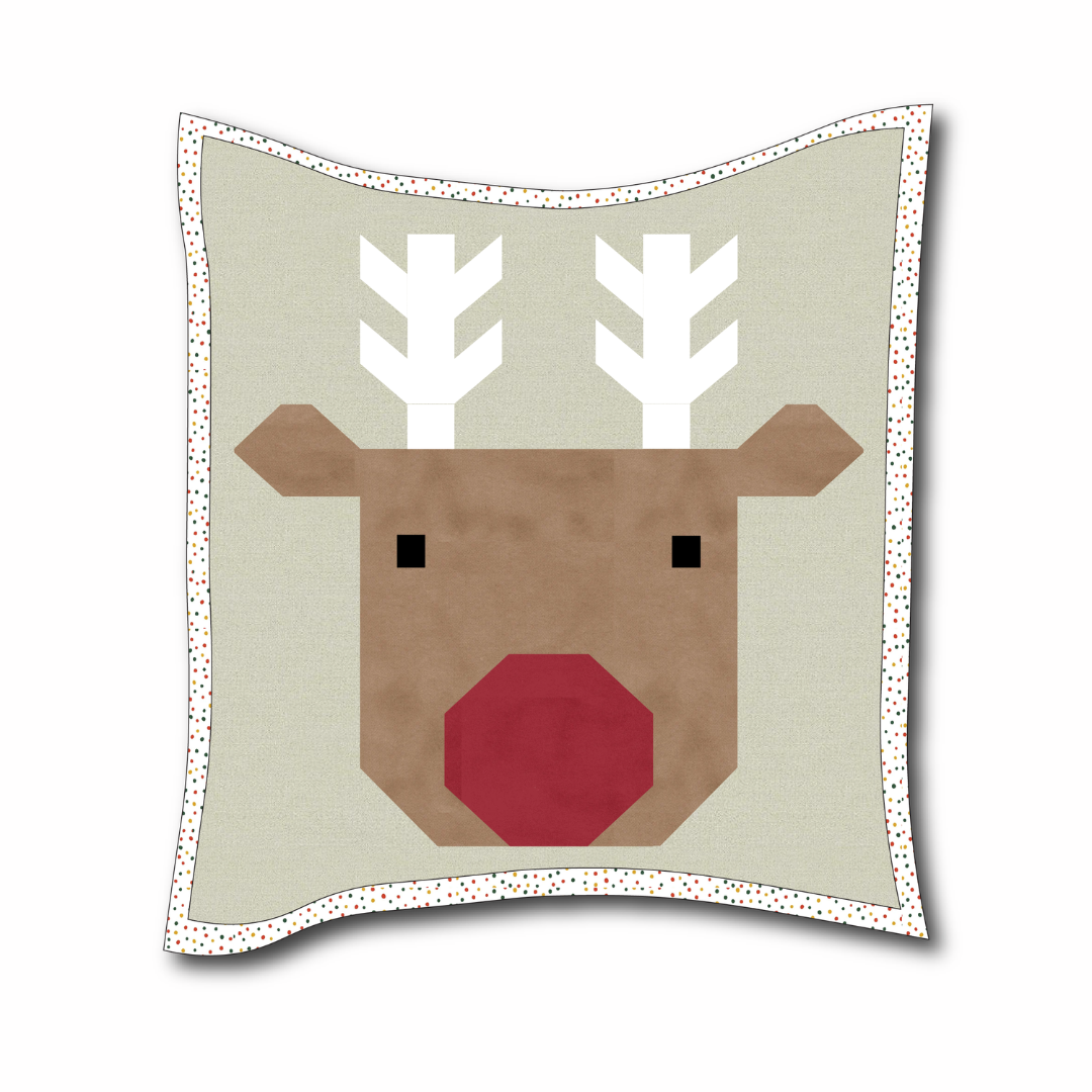Project Kit: Merry Reindeer Pillow