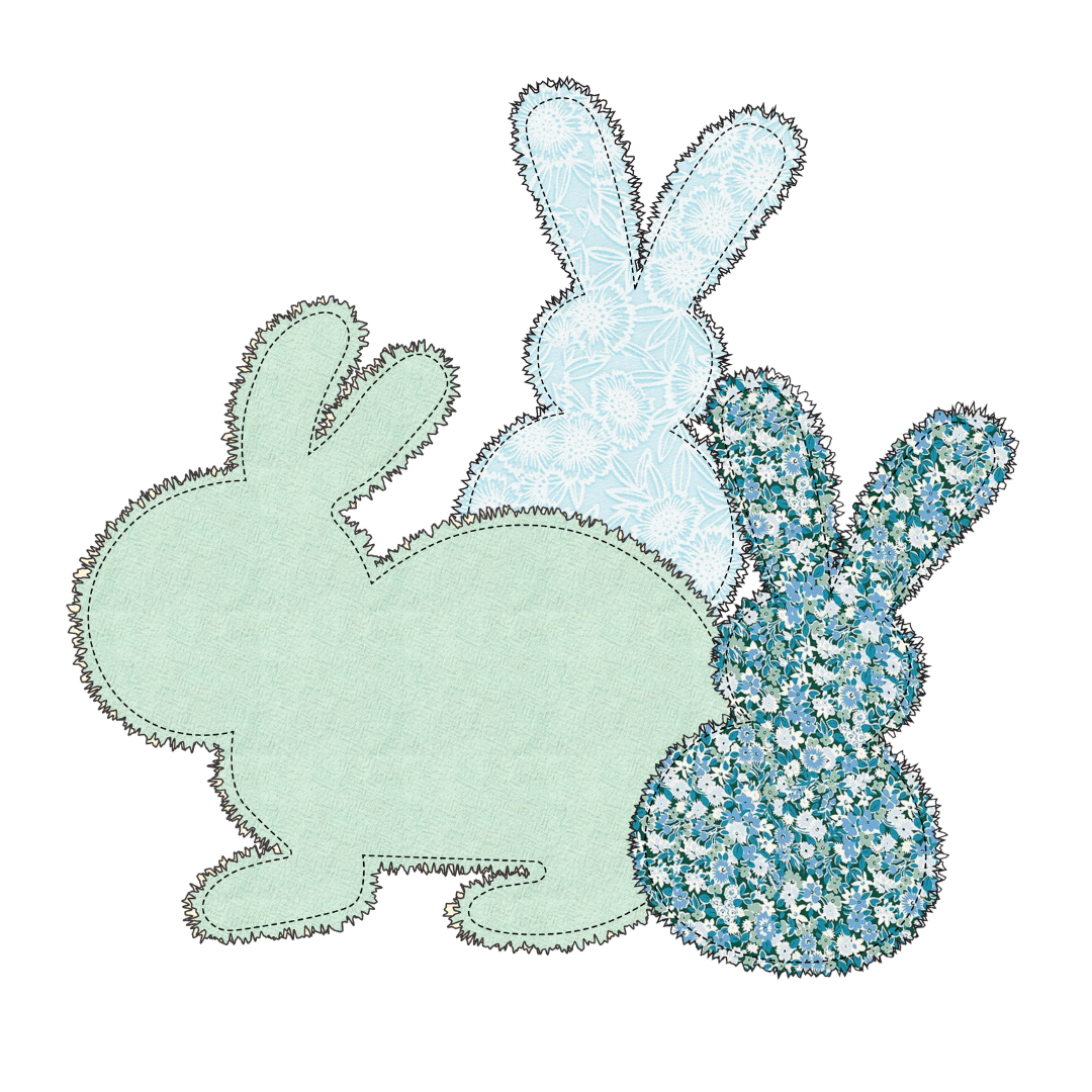 Project Kit: Bunny Trail Lane Bunny Pillows