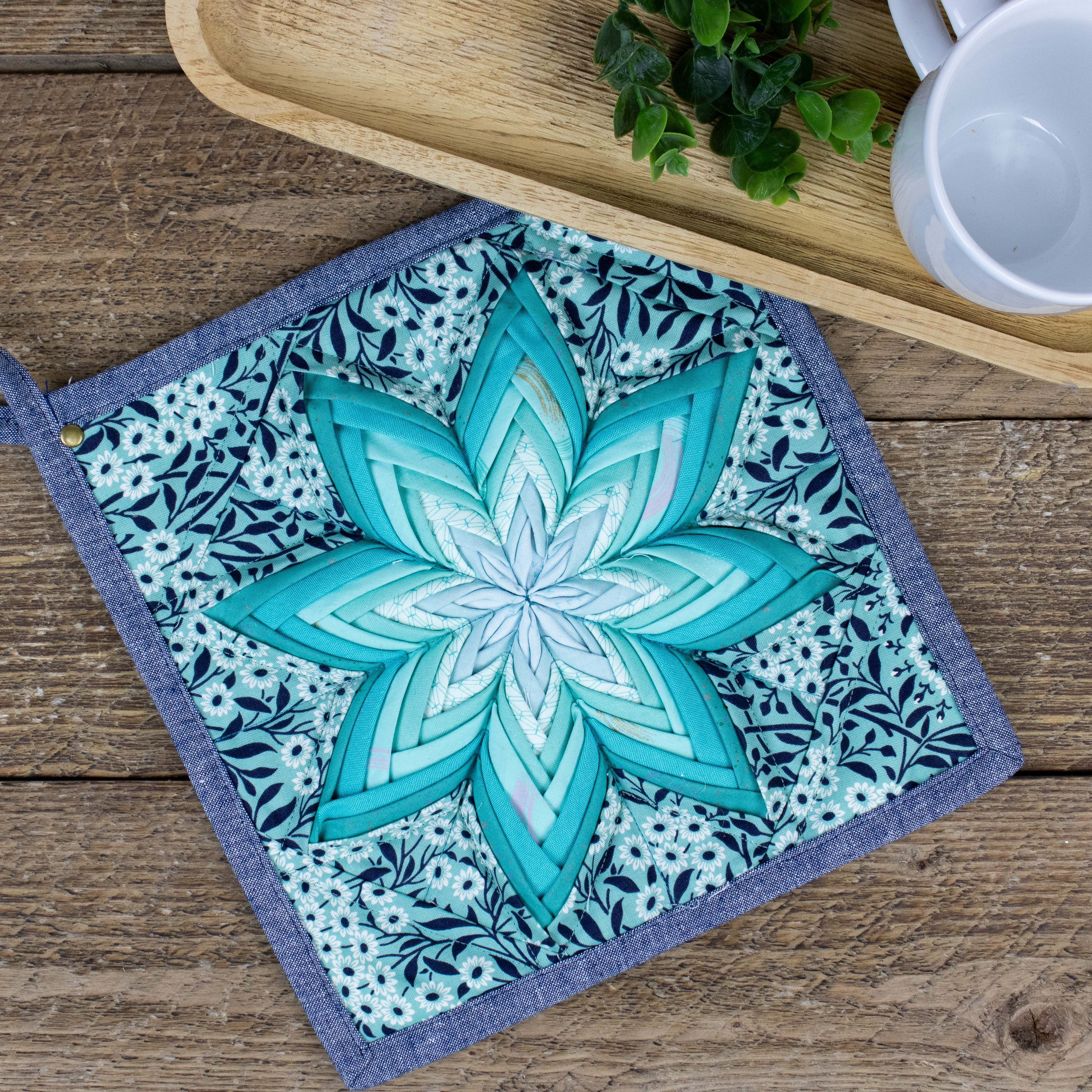 folded star hot pad