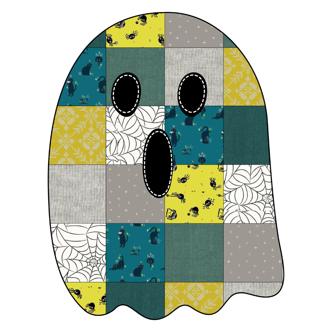 Project Kit: Patchwork Boo Applique